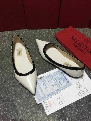 Valentino Shallow mouth flat shoes Women--051